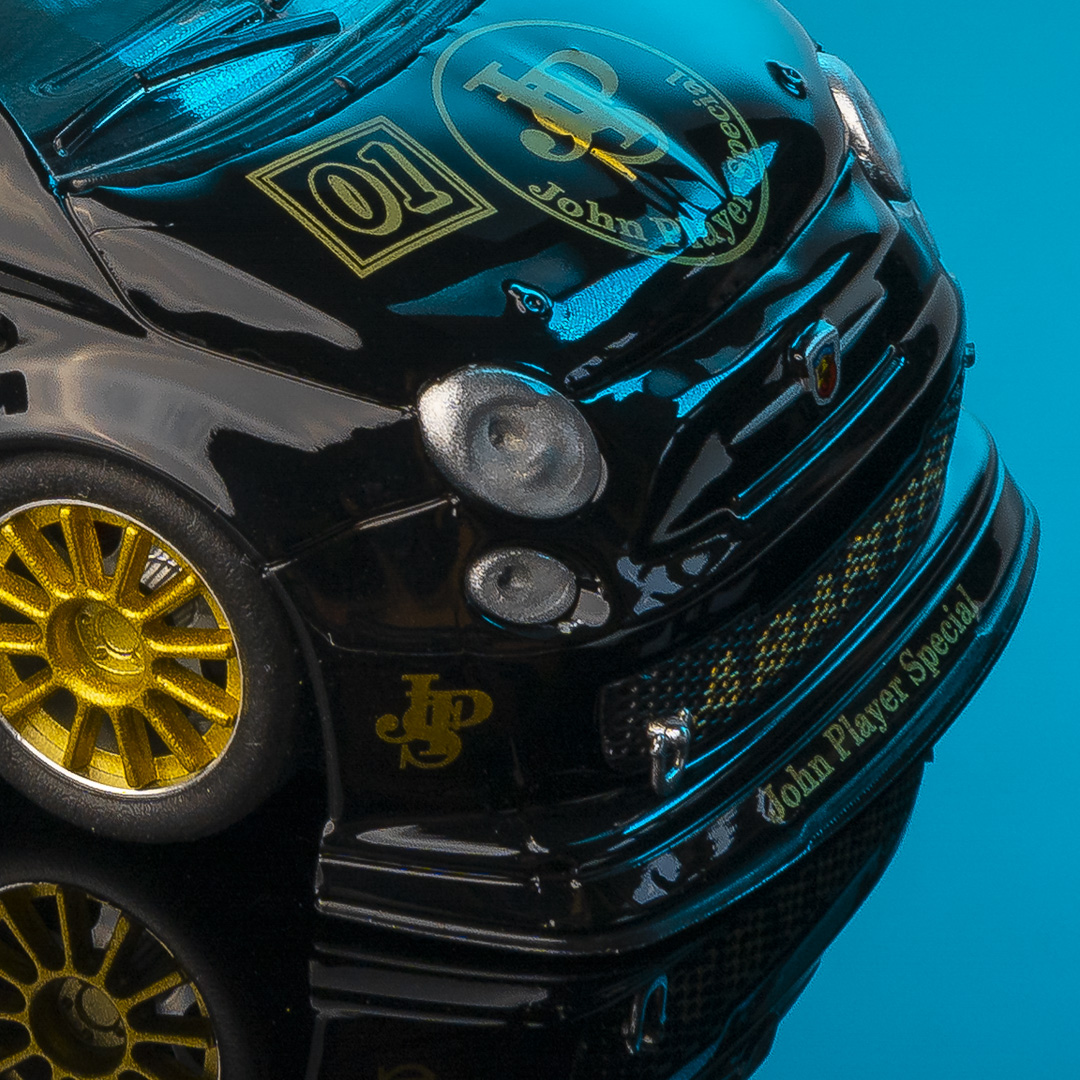 ABARTH 500 JOHN PLAYER SPECIAL LIVERY #1 - immagine 6