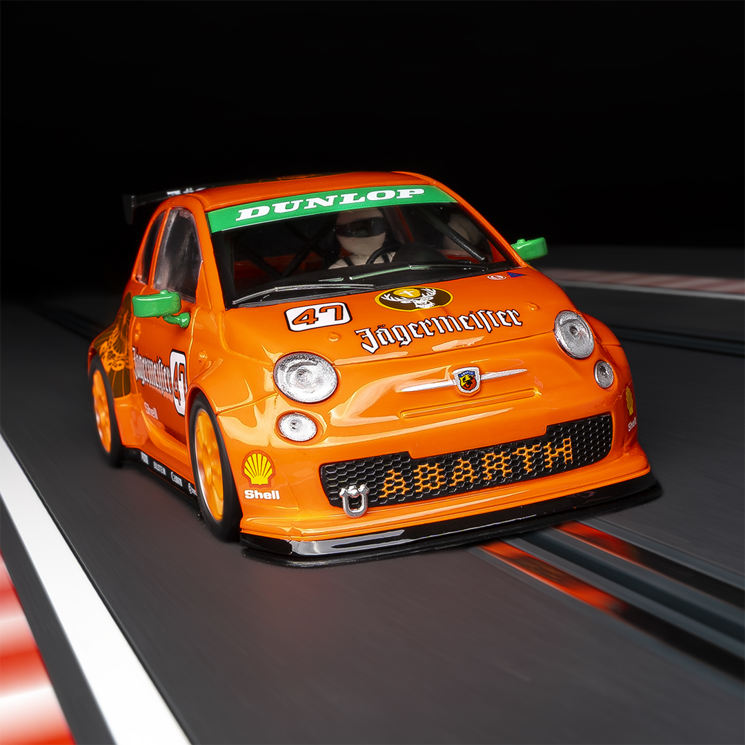 500 ABARTH JÄGERMEISTER LIVERY #47 GREEN SW SHARK 21.5K EVO - immagine 4