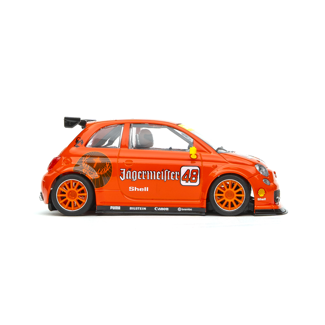 500 ABARTH JÄGERMEISTER LIVERY #48 YELLOW SW SHARK 21.5K EVO - immagine 2
