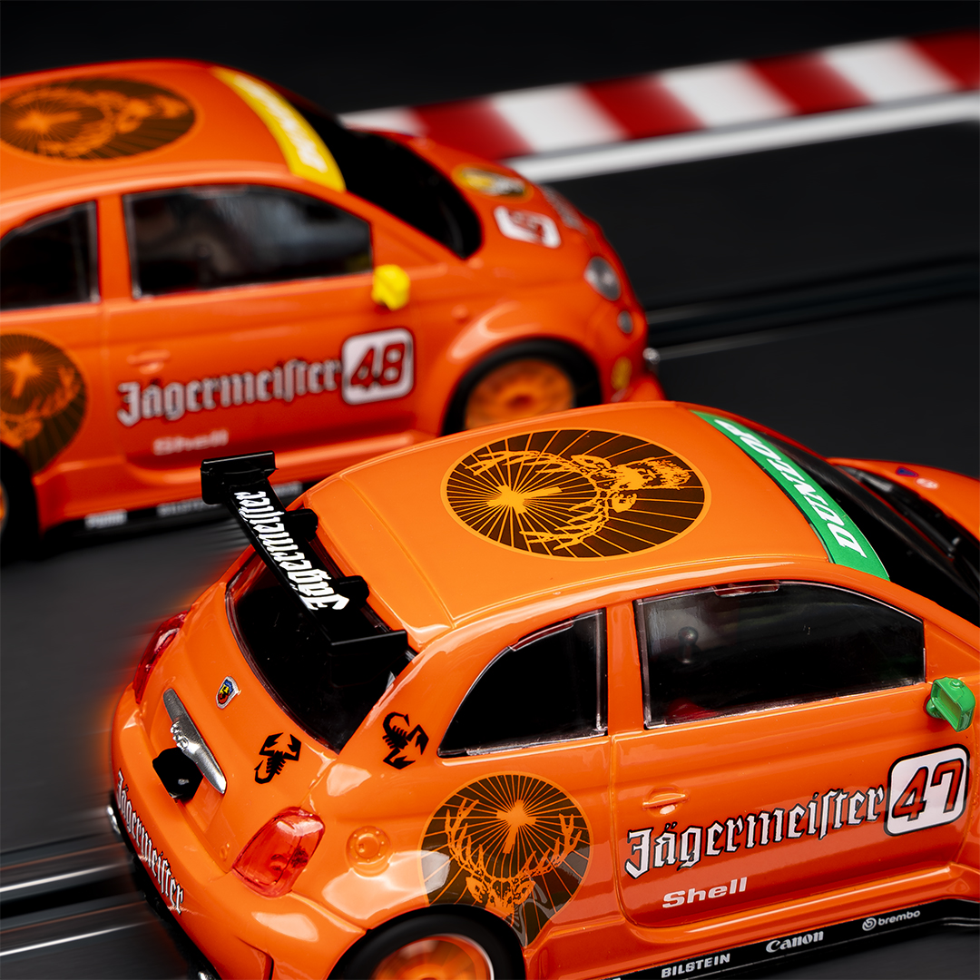 500 ABARTH JÄGERMEISTER LIVERY #47 GREEN SW SHARK 21.5K EVO - immagine 5