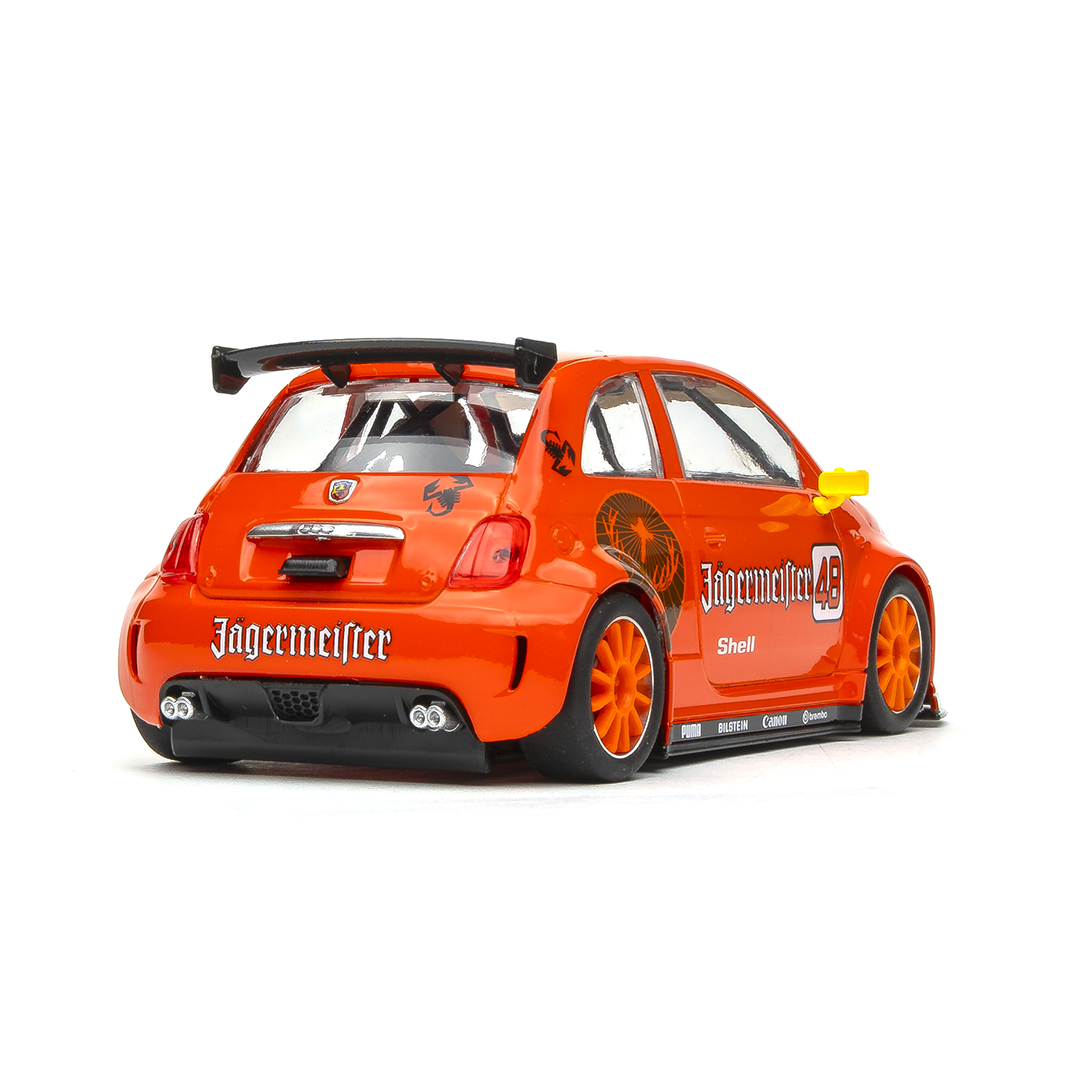 500 ABARTH JÄGERMEISTER LIVERY #48 YELLOW SW SHARK 21.5K EVO - immagine 3