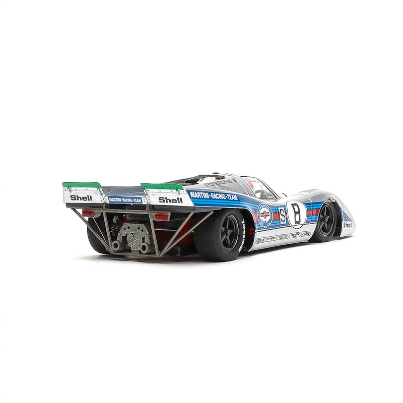 PORSCHE 917K MARTINI BRANDS HATCH 1000KM 1971 #8 ELFORD/REDMAN SW SHARK 21.5K EVO - immagine 3