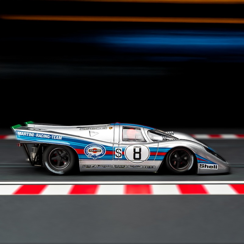 PORSCHE 917K MARTINI BRANDS HATCH 1000KM 1971 #8 ELFORD/REDMAN SW SHARK 21.5K EVO - immagine 5