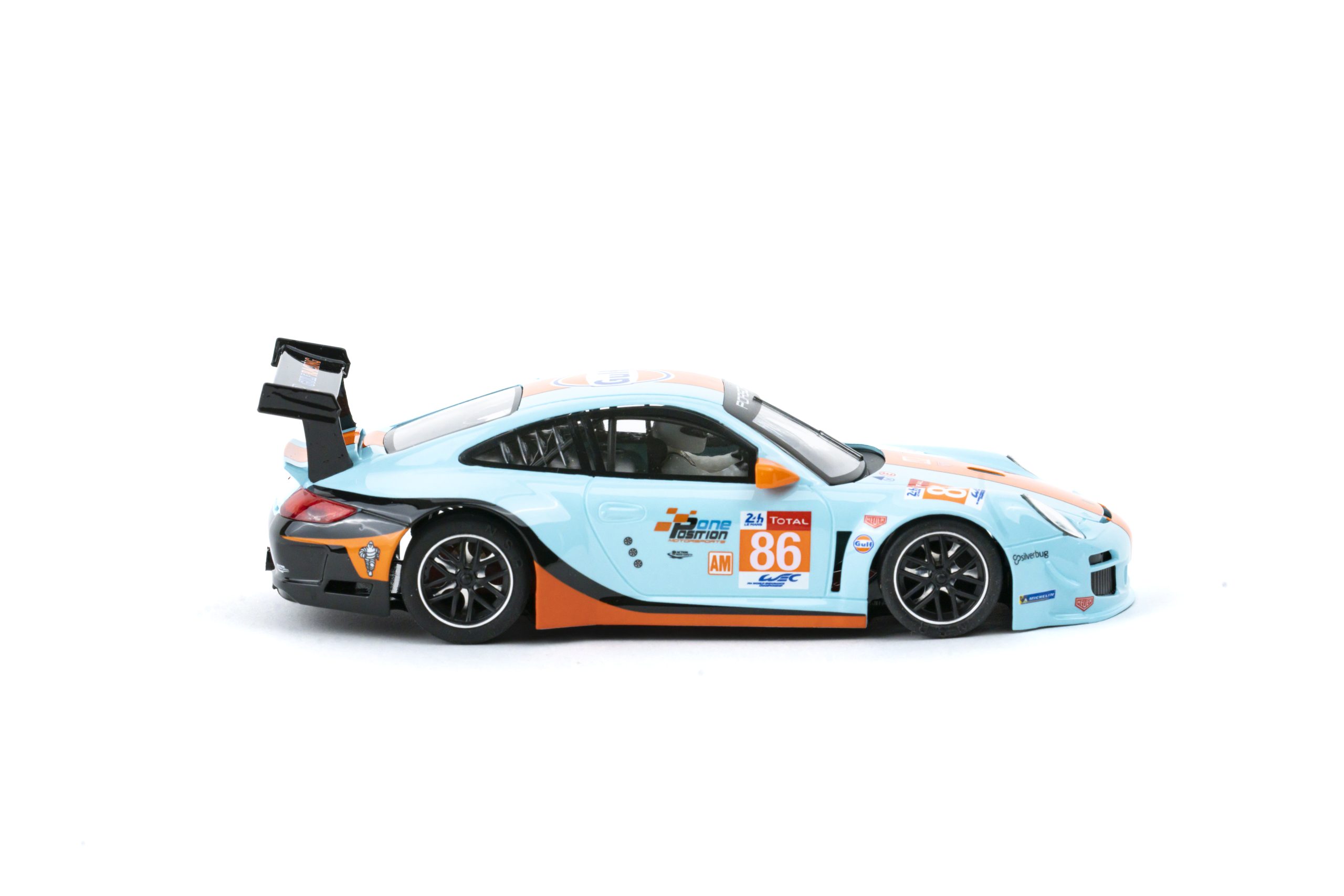 PORSCHE 997 LE MANS 24H 2018 #86 GULF RACING LIVERY - immagine 2